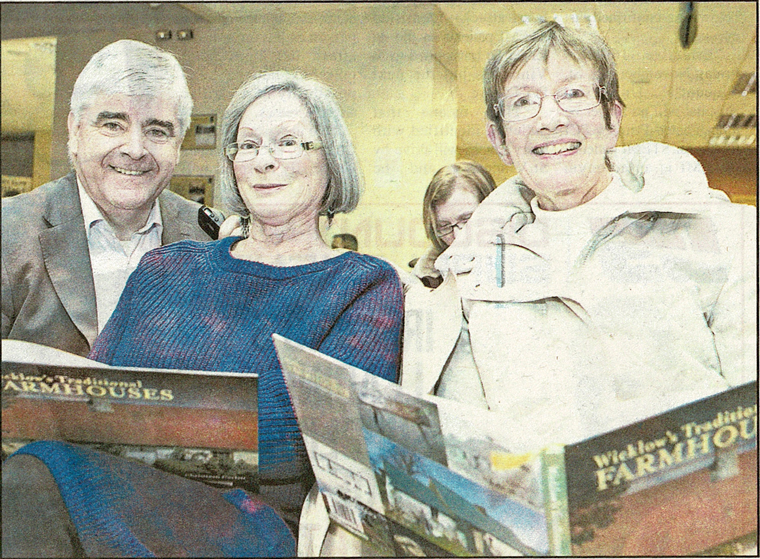 At the book launch