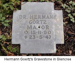 Hermann Goertz's Gravestone in Glencree (flickr.com)