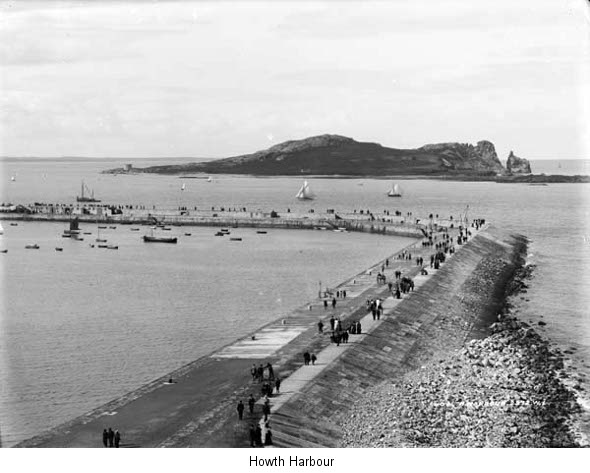 Howth Harbour 1880 -1914 (Lawrence Collection)