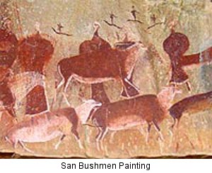 San Bushmen Painting