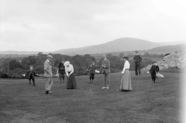 Golfing in Greystones